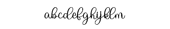 The wedding FONT