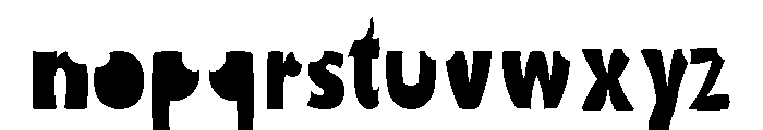 TheBite Font LOWERCASE
