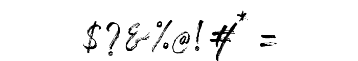 TheCaldwellscript-Regular Font OTHER CHARS