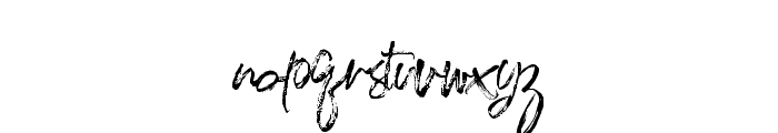 TheCaldwellscript-Regular Font LOWERCASE