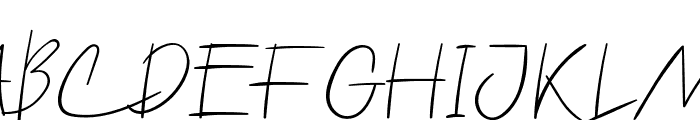 TheChiefRegular Font UPPERCASE