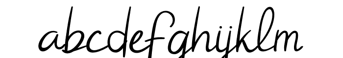 TheChiefRegular Font LOWERCASE