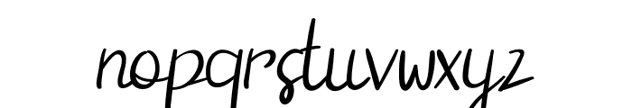 TheChiefRegular Font LOWERCASE