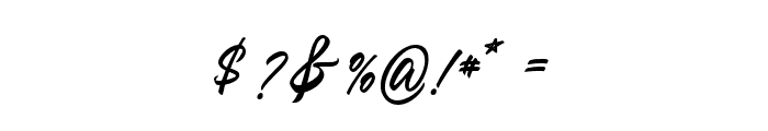 TheLunatique-Regular Font OTHER CHARS