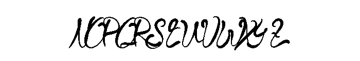 TheMusicDemo Font LOWERCASE