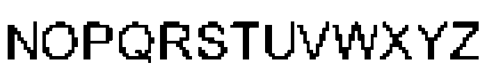 ThePixelateforAr Font UPPERCASE