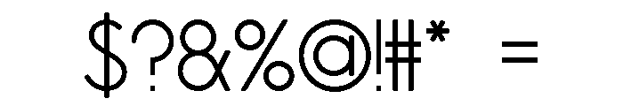 TheSecondChoice Font OTHER CHARS