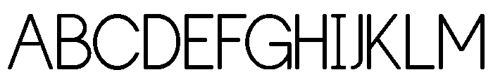 TheSecondChoice Font UPPERCASE