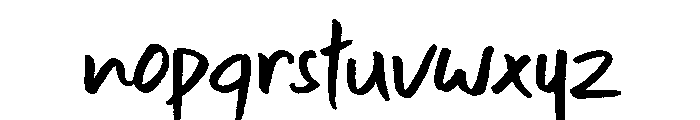 TheTourist Font LOWERCASE