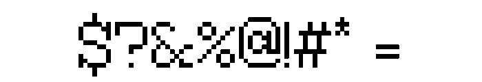 TheWyomingFont Font OTHER CHARS