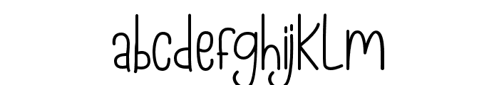 ThealitaDEMO-Regular Font LOWERCASE
