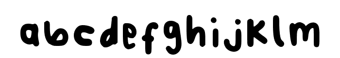 Thebrowncheese Regular Font LOWERCASE