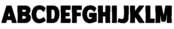 Thelamus Font UPPERCASE