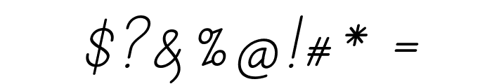 Theodista Decally Italic Font OTHER CHARS
