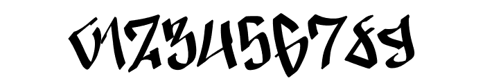 Theory Graffiti Demo Font OTHER CHARS