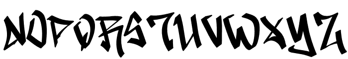 Theory Graffiti Demo Font UPPERCASE