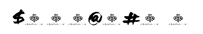 There Must Be A Reason Regular Font OTHER CHARS