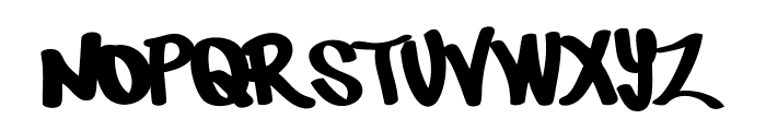 Therebemonsters Font LOWERCASE