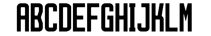 Thernaly Font UPPERCASE