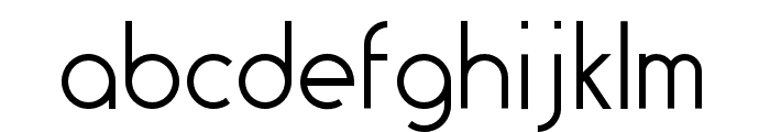 Thesis-Regular Font LOWERCASE