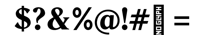Thestral Neue Bold Font OTHER CHARS