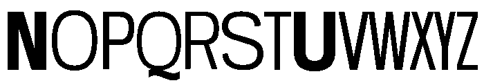 They call me Lazy Thinbold Font UPPERCASE
