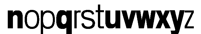They call me Lazy Thinbold Font LOWERCASE