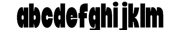 ThickbarDEMO Regular FONT