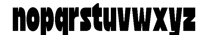 ThickbarDEMO Regular Font LOWERCASE