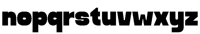 ThickoDEMO Regular Font LOWERCASE