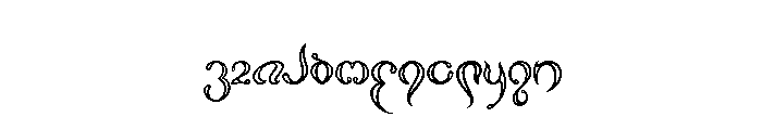Thimfora_79 Font LOWERCASE