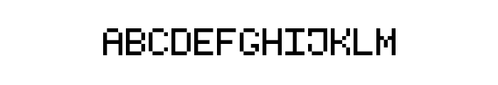 Thin Pixel-7 Font UPPERCASE