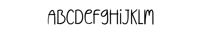 Thingking Forward Font UPPERCASE