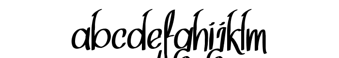 Think Dreams Demo Font LOWERCASE