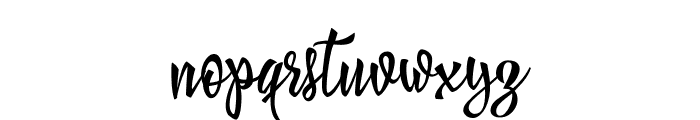 Think of You Personal Use Regular Font LOWERCASE