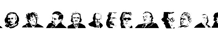 Thinkers World Font UPPERCASE