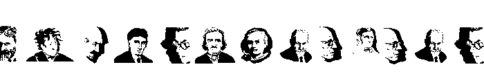 Thinkers World Font UPPERCASE