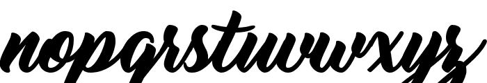 Thinking Of Betty Font LOWERCASE
