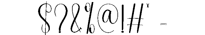 Thinky Font OTHER CHARS