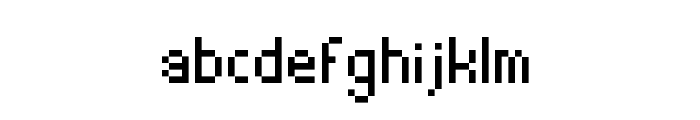Thintel Regular Font LOWERCASE