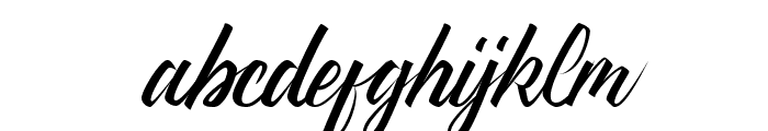 Thipe Typeface Regular DEMO Font LOWERCASE