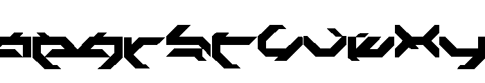 Third party hyper1 Font LOWERCASE