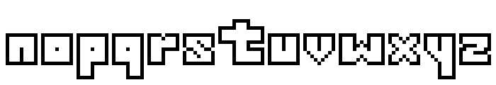 Thirteen Pixel Fonts Regular Font LOWERCASE