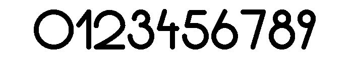 Thirty Seconds Font OTHER CHARS