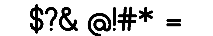 Thirty Seconds Font OTHER CHARS