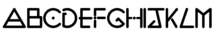Thirty Seconds Font UPPERCASE