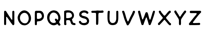 Thistails Sans_Demo Regular Font LOWERCASE