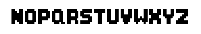 Thixel Font UPPERCASE