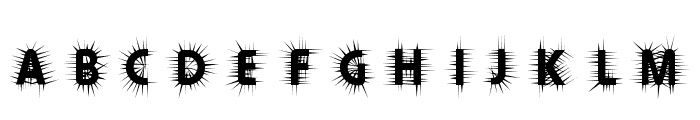 Thorn Font LOWERCASE