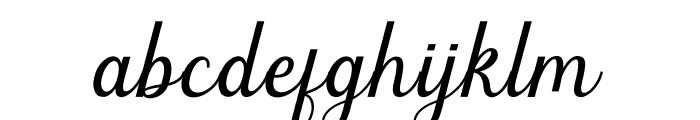Thuckies Font LOWERCASE